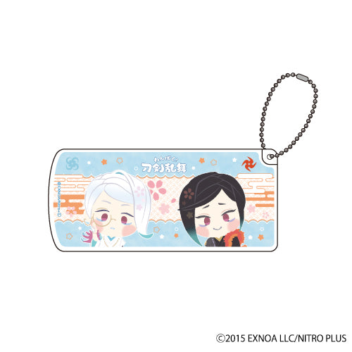 (Goods - Case) Sliding Accessory Case Wanpaku! Touken Ranbu 15 - Tomoegata Naginata & Shizukagata Naginata