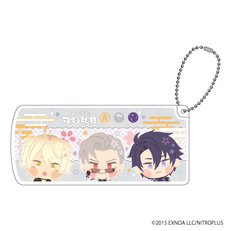 (Goods - Case) Sliding Accessory Case Wanpaku! Touken Ranbu 17 - Fukuoka Ichimonji School