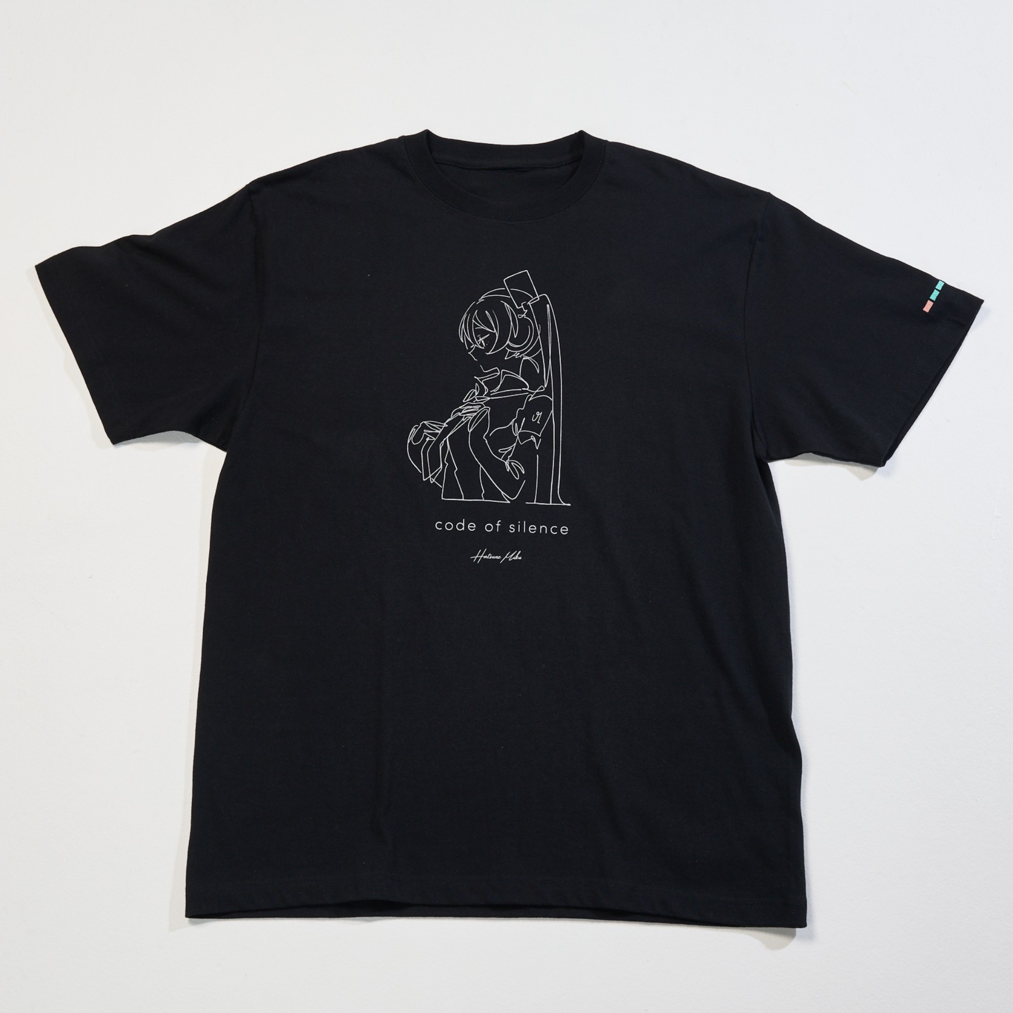 (Goods - Shirt) Hatsune Miku T-Shirt "code of silence"