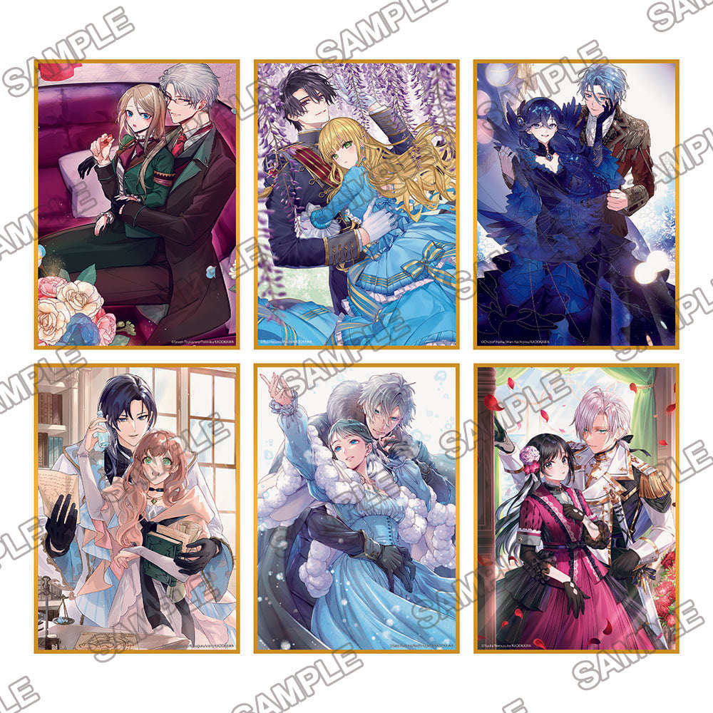 [※Blind](1BOX=3)(Goods - Board) Kadokawa Beans Bunko 24th Anniversary Celebration Tradable Mini Illustration Board