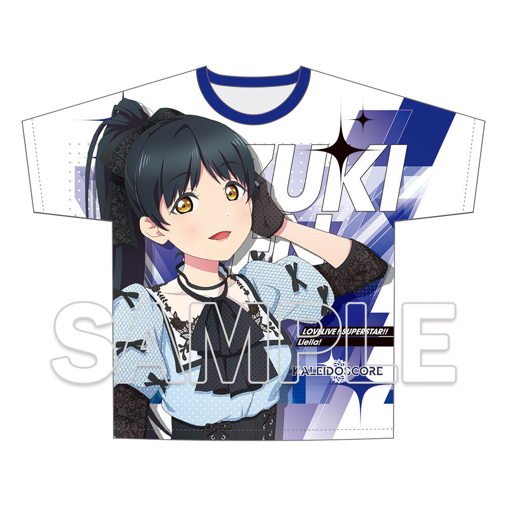 (Goods - Shirt) Love Live! Superstar!! Full Graphic T-shirt Music-Talk-Teamwork! Prime Adventure!! Ver. Ren Hazuki