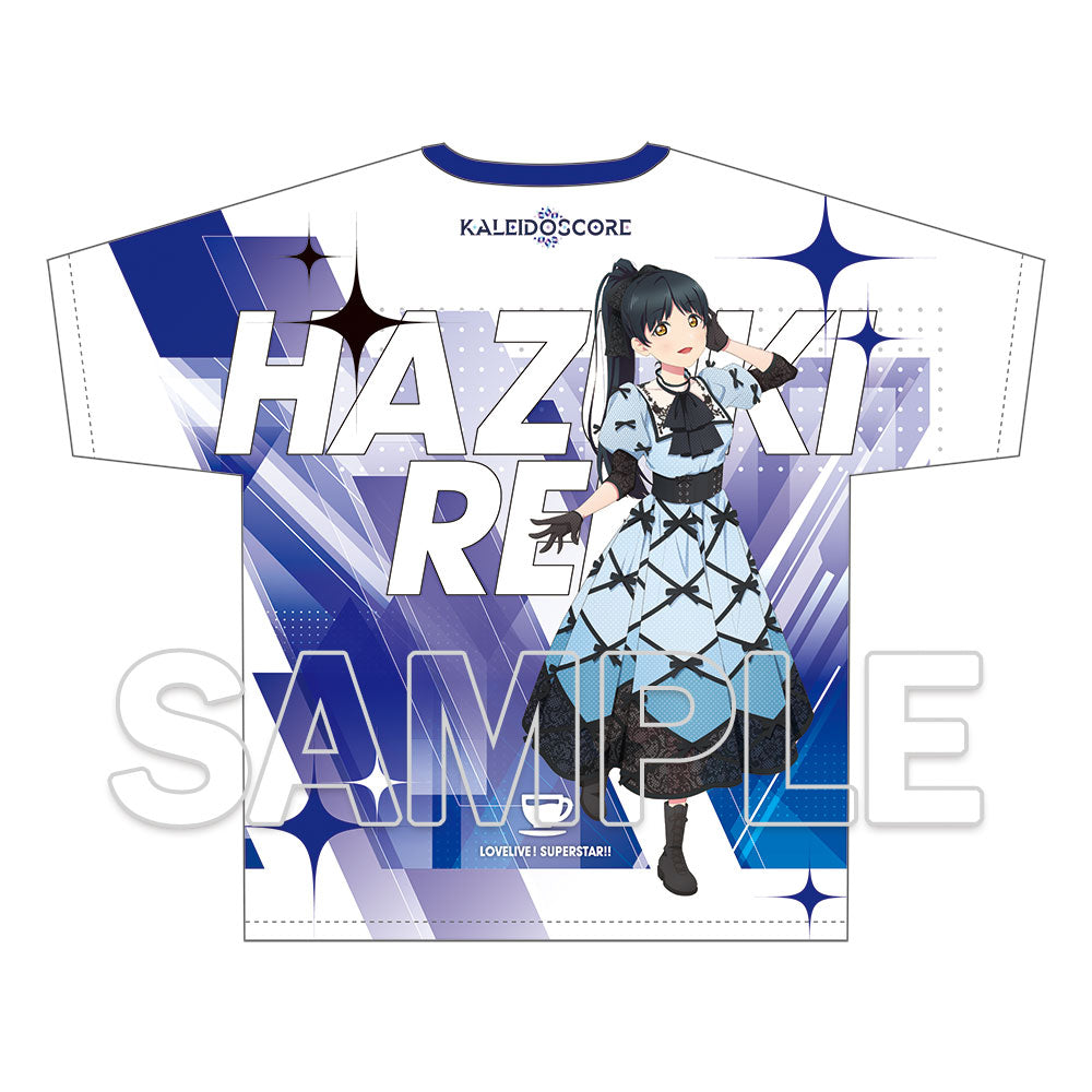 (Goods - Shirt) Love Live! Superstar!! Full Graphic T-shirt Music-Talk-Teamwork! Prime Adventure!! Ver. Ren Hazuki