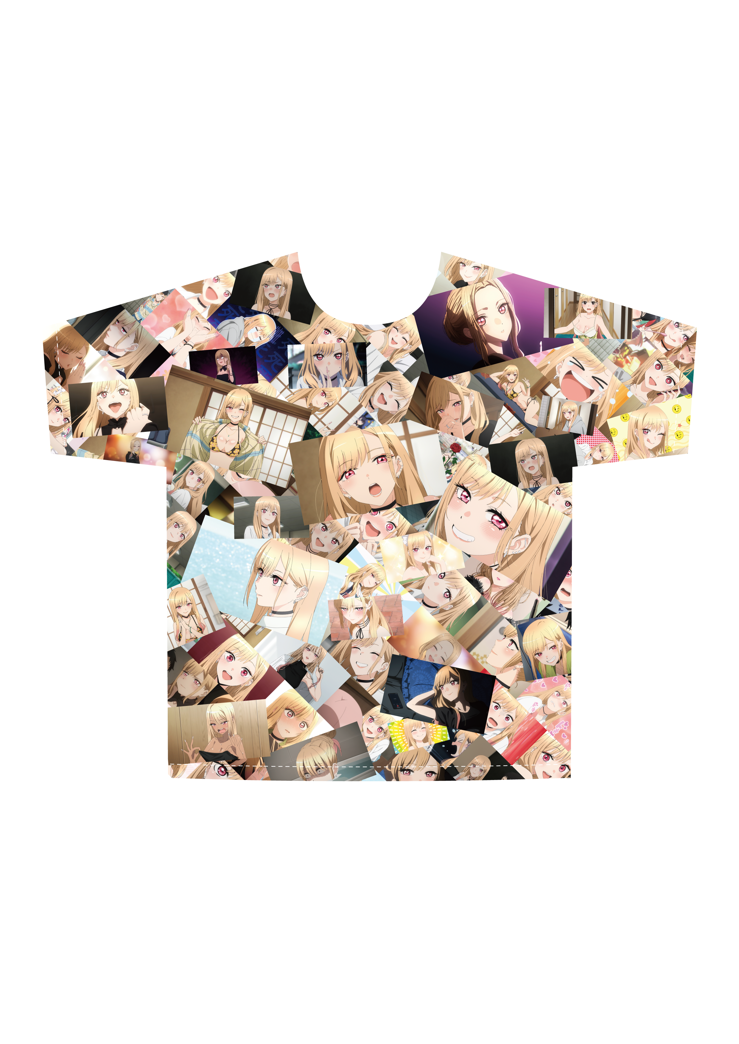 (Goods - Shirt) My Dress-Up Darling Marin Kitagawa Fan All Over Graphic T-Shirt