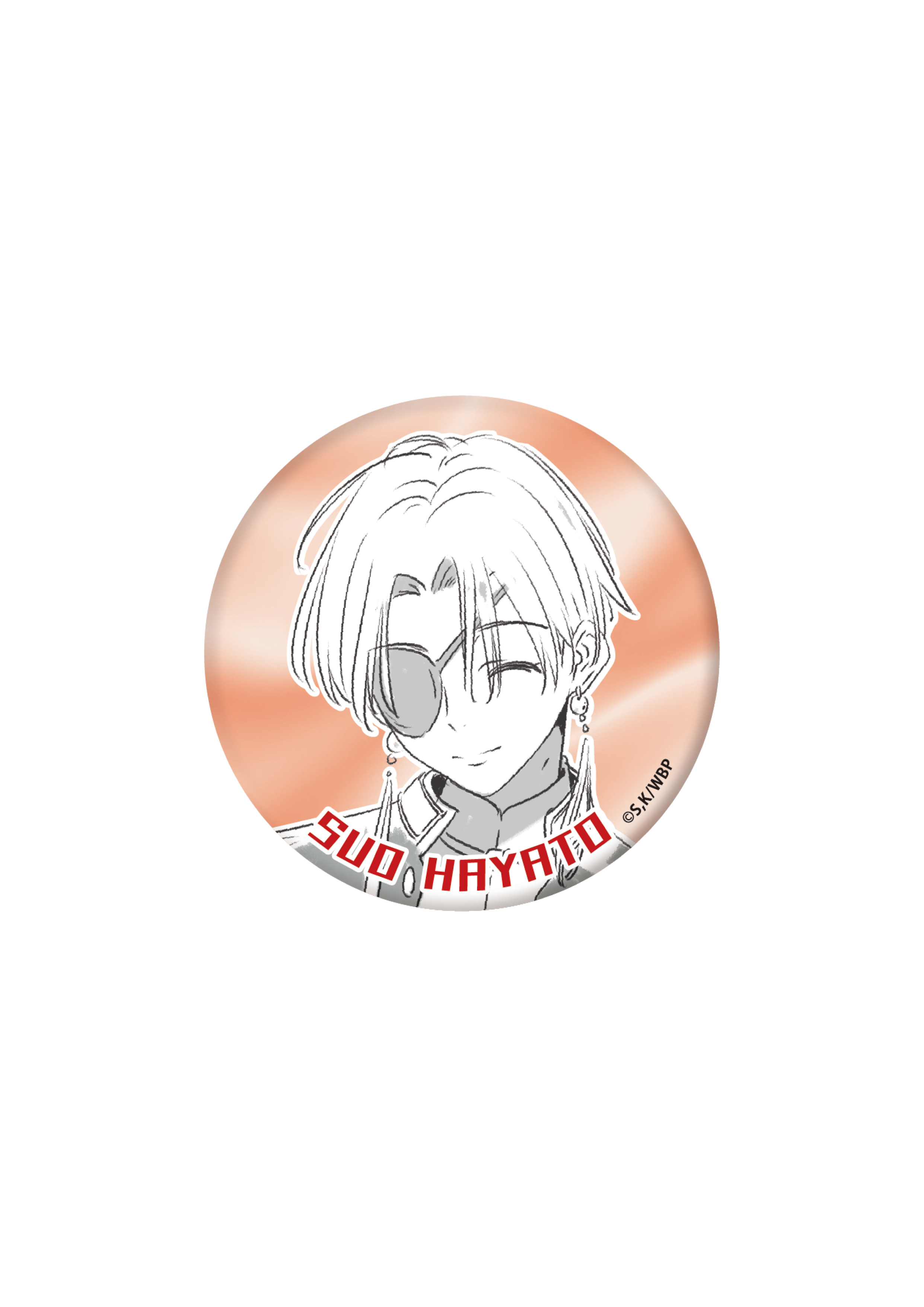 [※Blind](Goods - Badge) WIND BREAKER Dubbing Script Art Button Badge Collection