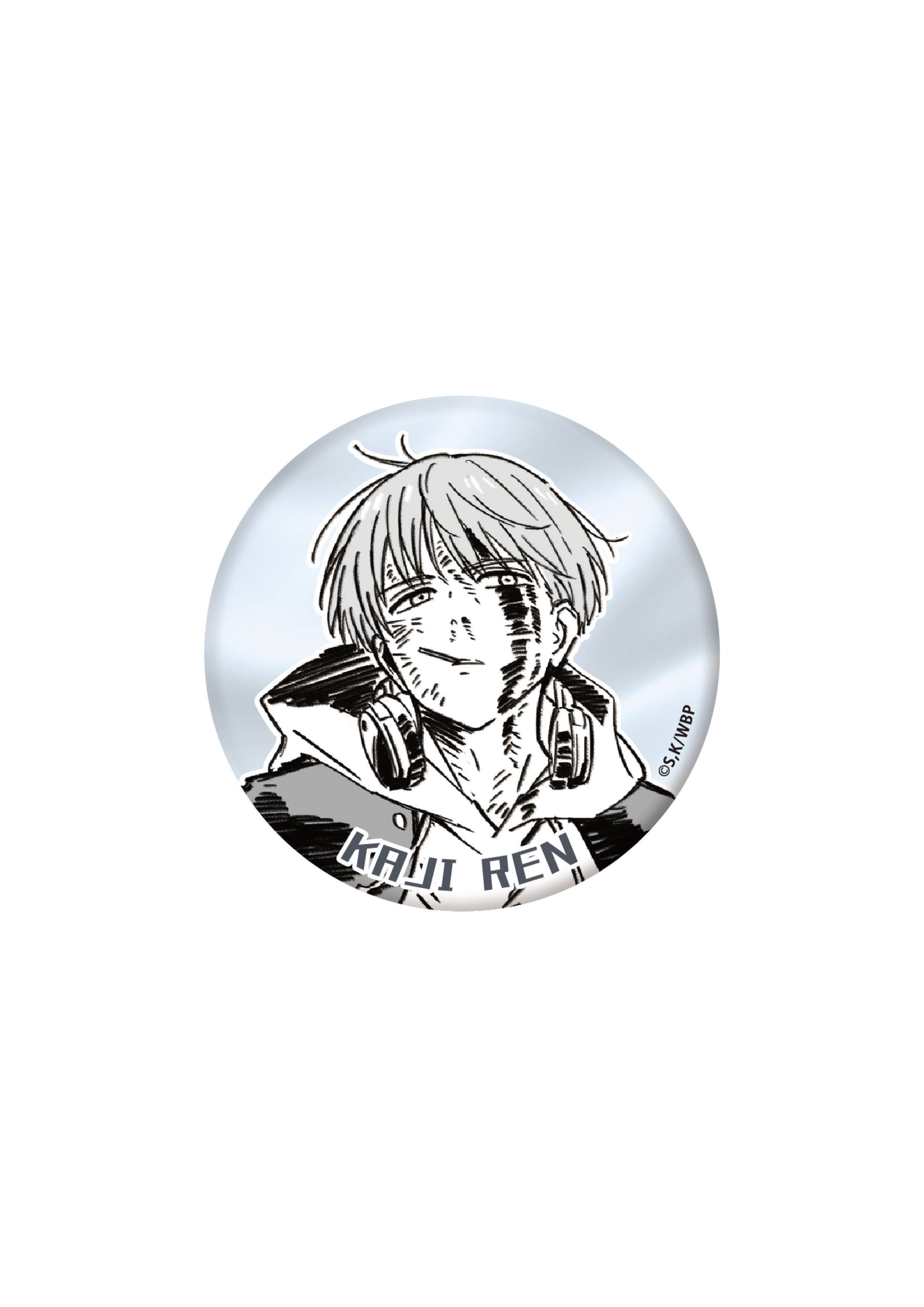 [※Blind](Goods - Badge) WIND BREAKER Dubbing Script Art Button Badge Collection