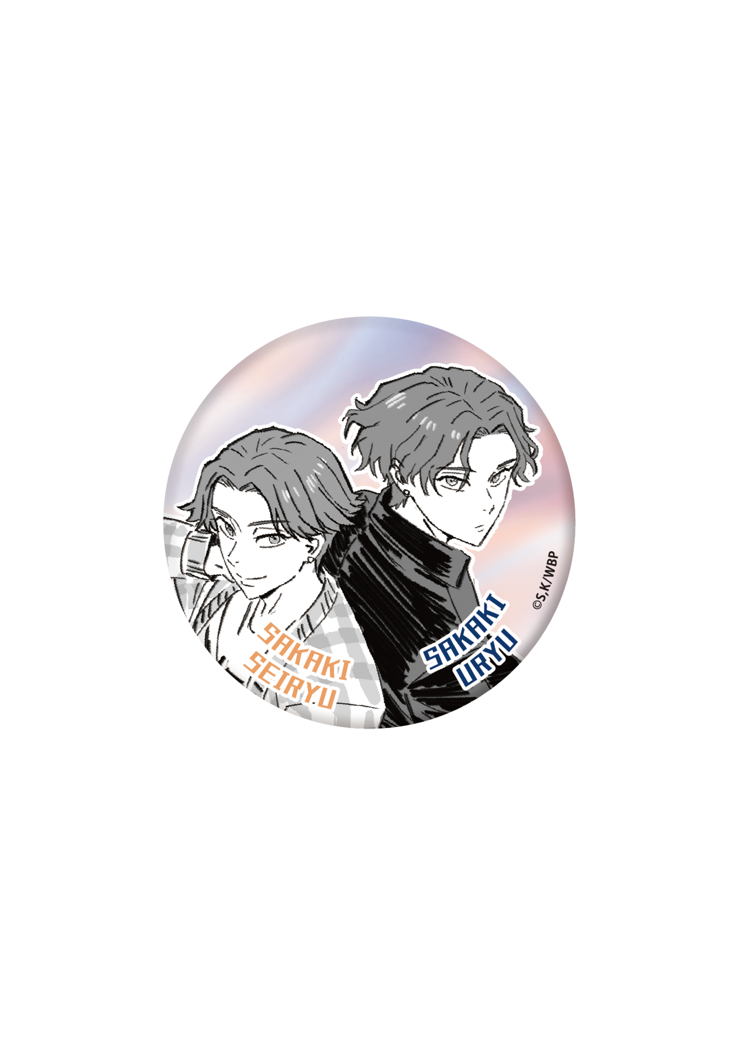 [※Blind](Goods - Badge) WIND BREAKER Dubbing Script Art Button Badge Collection
