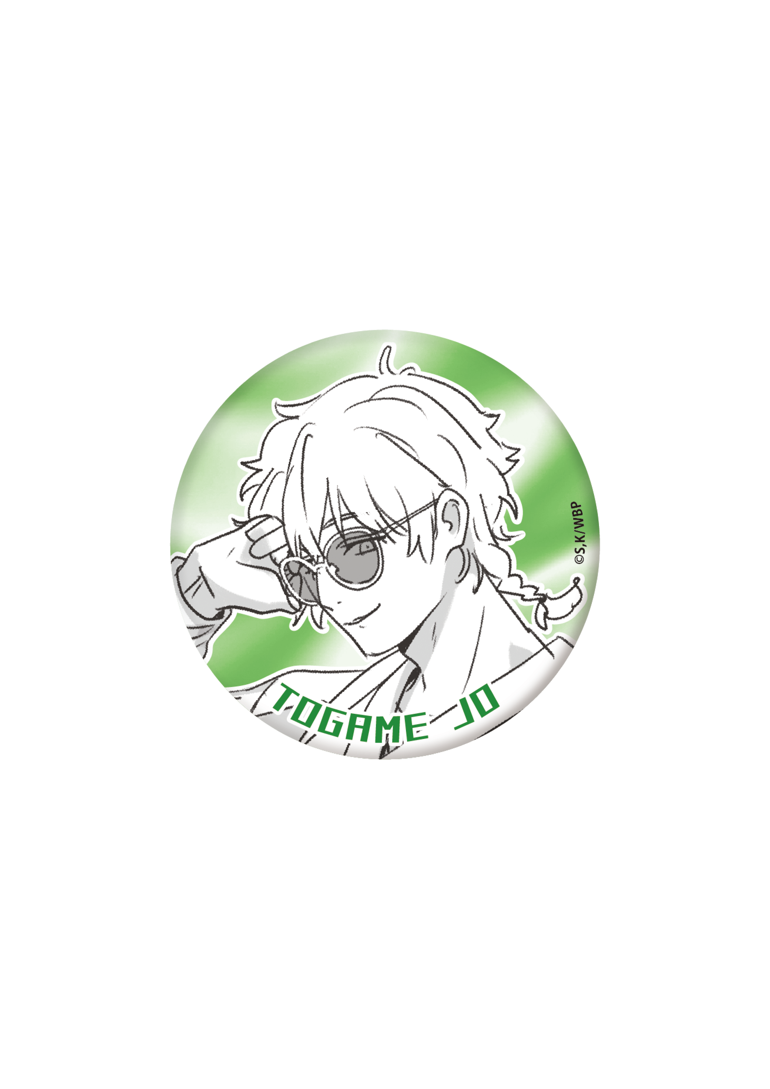 [※Blind](Goods - Badge) WIND BREAKER Dubbing Script Art Button Badge Collection
