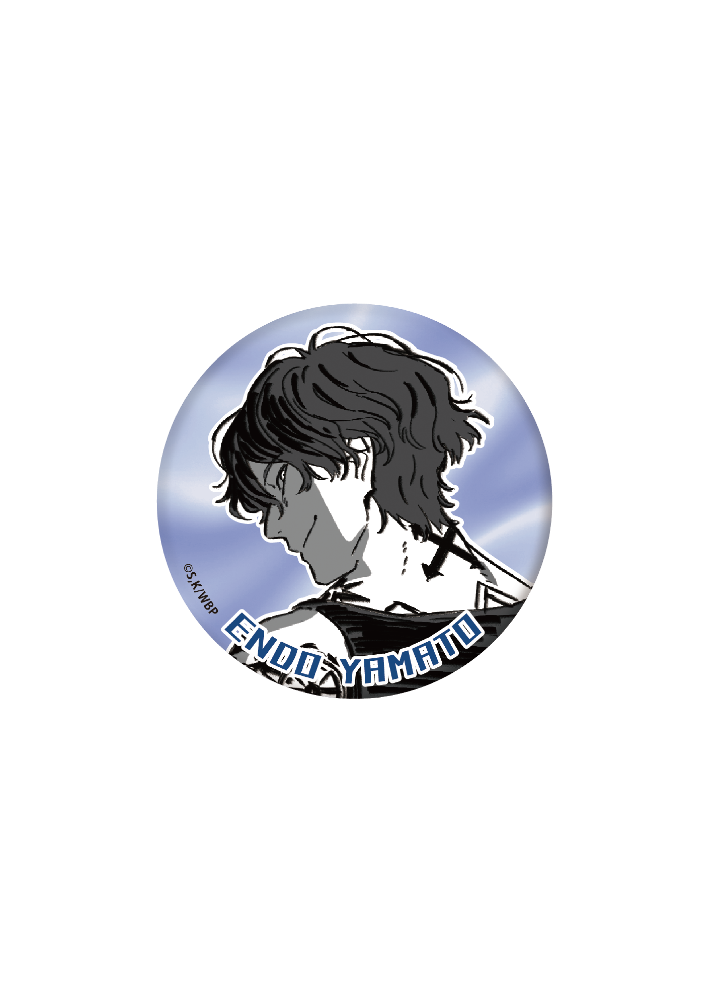 [※Blind](Goods - Badge) WIND BREAKER Dubbing Script Art Button Badge Collection