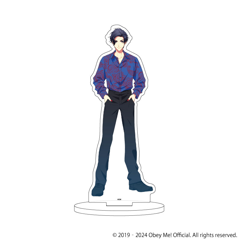 (Goods - Stand Pop) Obey Me! Acrylic Stand 72 - Lucifer Retro Fashion Ver. (feat. Exclusive Art)