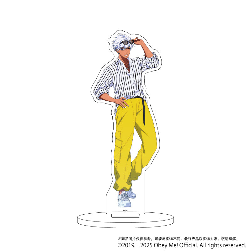 (Goods - Stand Pop) Obey Me! Acrylic Stand 73 - Mammon Retro Fashion Ver. (feat. Exclusive Art)