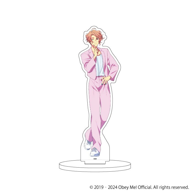 (Goods - Stand Pop) Obey Me! Acrylic Stand 76 - Asmodeus Retro Fashion Ver. (feat. Exclusive Art)