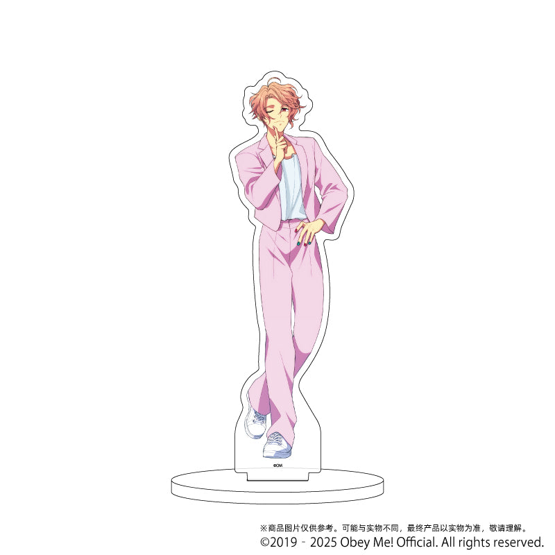 (Goods - Stand Pop) Obey Me! Acrylic Stand 76 - Asmodeus Retro Fashion Ver. (feat. Exclusive Art)