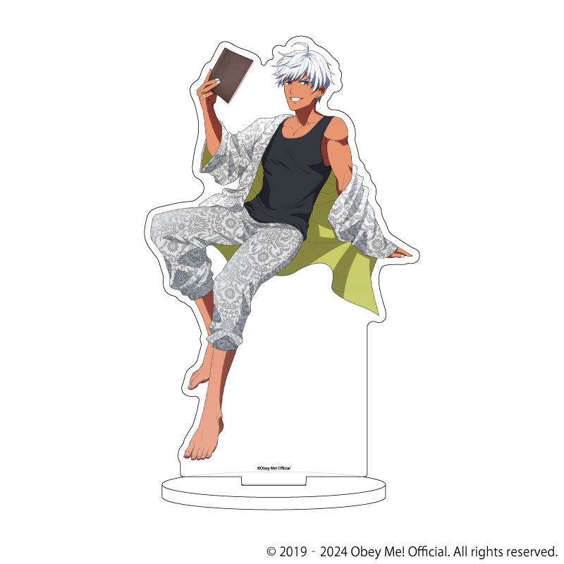 (Goods - Stand Pop) Obey Me! Acrylic Stand 94 - Mammon Pajamas Ver. (feat. Exclusive Art)