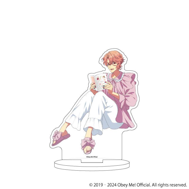 (Goods - Stand Pop) Obey Me! Acrylic Stand 97 - Asmodeus Pajamas Ver. (feat. Exclusive Art)