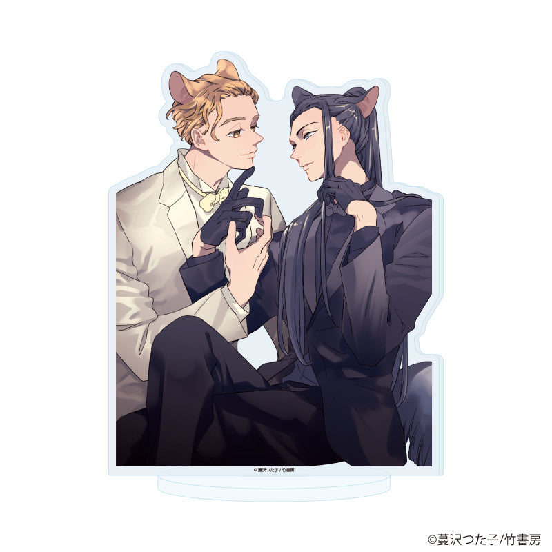 (Goods - Stand Pop) Tsutako Tsurusawa Chara Acrylic Figure 04 - Koubutsu wa Itoshii Anata no Hara no Naka (Official Art)