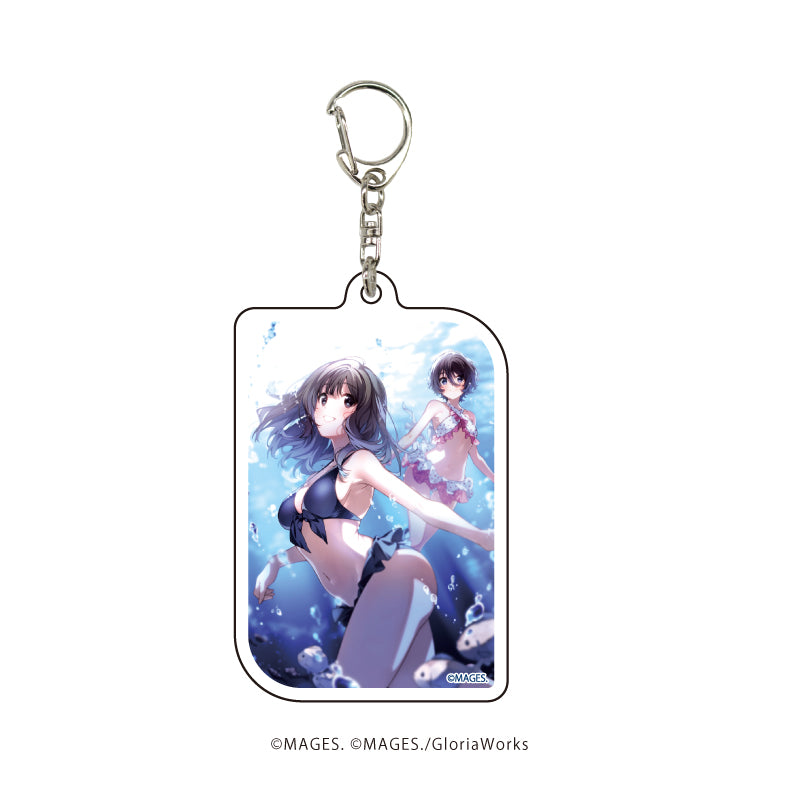 (1BOX=7)(Goods - Key Chain) Acrylic Key Chain Memories Off Series 01