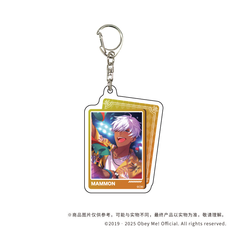 (1BOX=7)(Goods - Keychain) Obey Me! Nightbringer Acrylic Keychain 12 (Official Art)