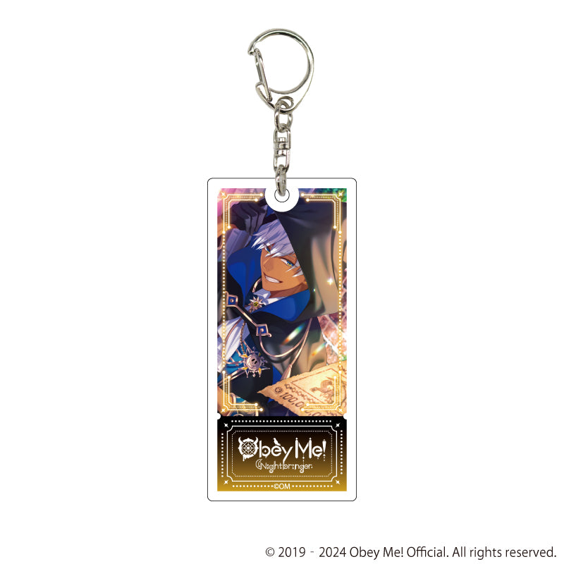 (1BOX=7)(Goods - Key Chain) Obey Me! Nightbringer Acrylic Key Chain 13 (Official Art)