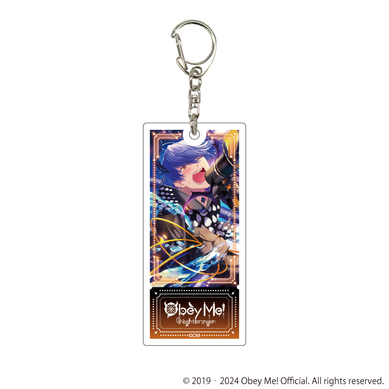 (1BOX=7)(Goods - Key Chain) Obey Me! Nightbringer Acrylic Key Chain 13 (Official Art)