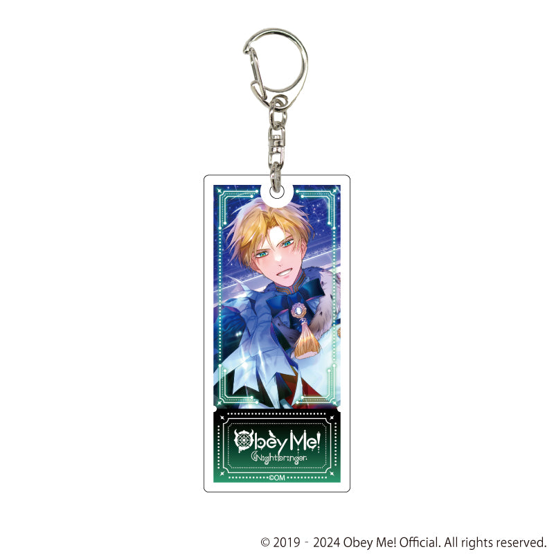 (1BOX=7)(Goods - Key Chain) Obey Me! Nightbringer Acrylic Key Chain 13 (Official Art)