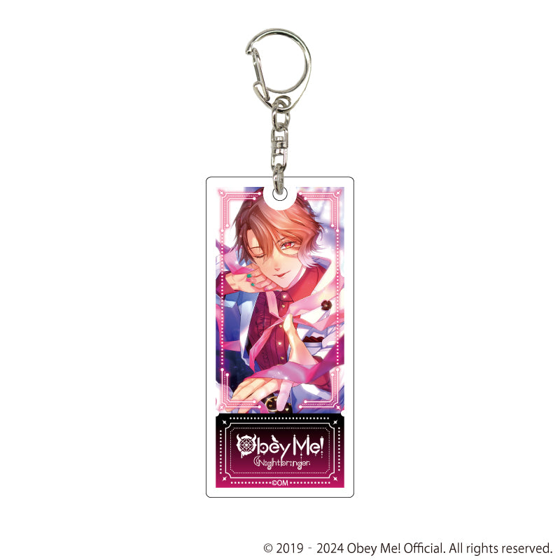 (1BOX=7)(Goods - Key Chain) Obey Me! Nightbringer Acrylic Key Chain 13 (Official Art)