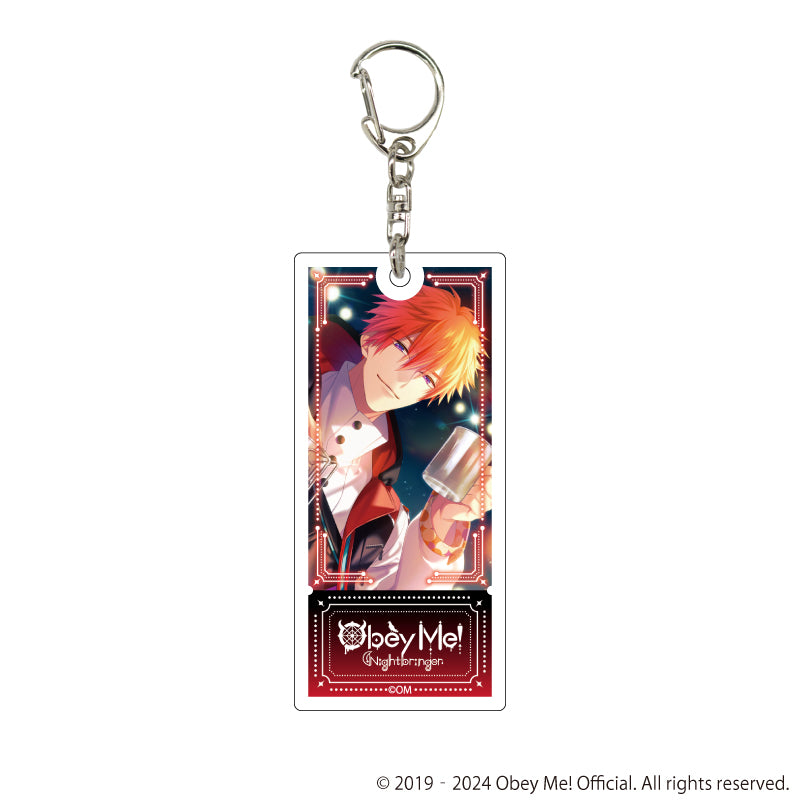 (1BOX=7)(Goods - Key Chain) Obey Me! Nightbringer Acrylic Key Chain 13 (Official Art)