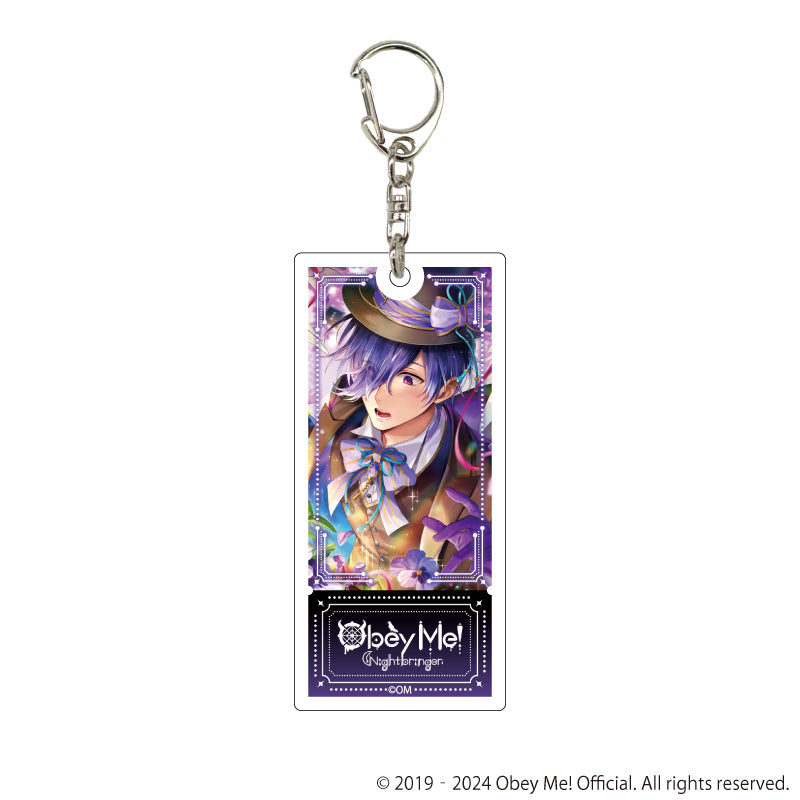 (1BOX=7)(Goods - Key Chain) Obey Me! Nightbringer Acrylic Key Chain 13 (Official Art)