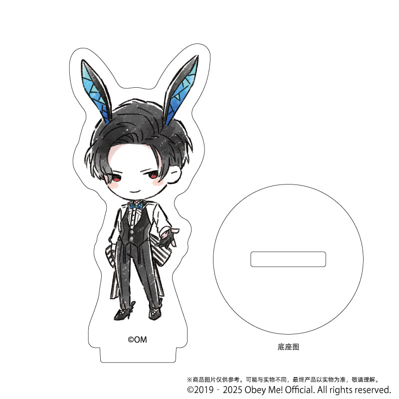 (1BOX=7)(Goods - Acrylic Stand) Obey Me! Acrylic Petit Stand Obey Me! 06 Bunny ver. (GraffArt)