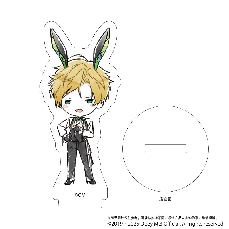(1BOX=7)(Goods - Acrylic Stand) Obey Me! Acrylic Petit Stand Obey Me! 06 Bunny ver. (GraffArt)
