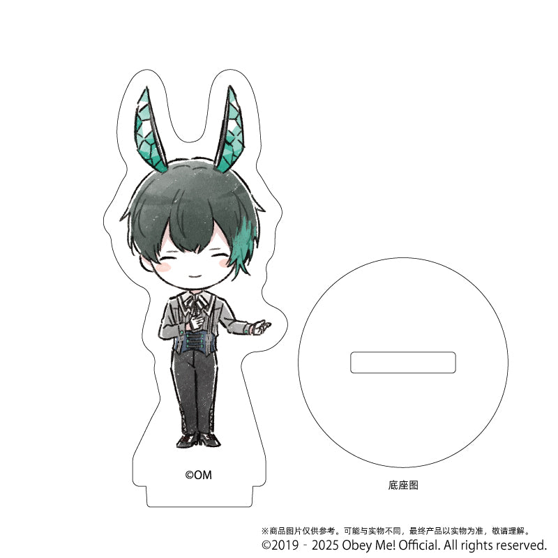 (1BOX=5)(Goods - Acrylic Stand) Obey Me! Acrylic Petit Stand Obey Me! 07 Bunny ver. (GraffArt)