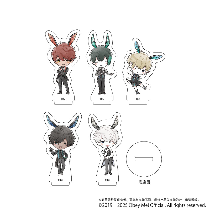 (1BOX=5)(Goods - Acrylic Stand) Obey Me! Acrylic Petit Stand Obey Me! 07 Bunny ver. (GraffArt)