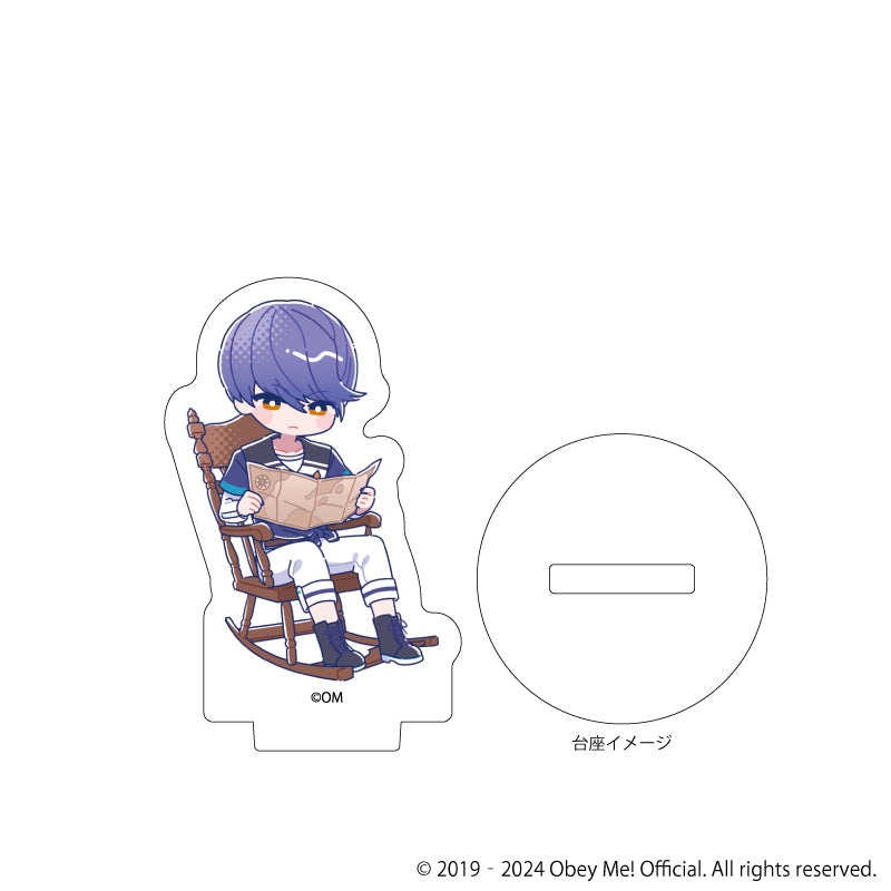 (1BOX=7)(Goods - Stand Pop) Obey Me! Acrylic Petit Stand 09 - Marine Sailor Ver. (Candy Art)