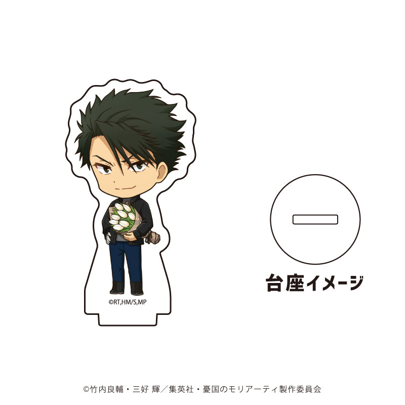 (1BOX=9)(Goods - Stand Pop) Moriarty the Patriot Trading Acrylic Petit Stand 06 (Mini Character Art)