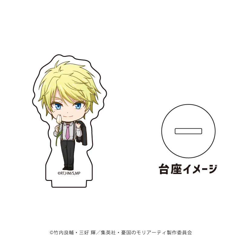 (1BOX=9)(Goods - Stand Pop) Moriarty the Patriot Trading Acrylic Petit Stand 06 (Mini Character Art)