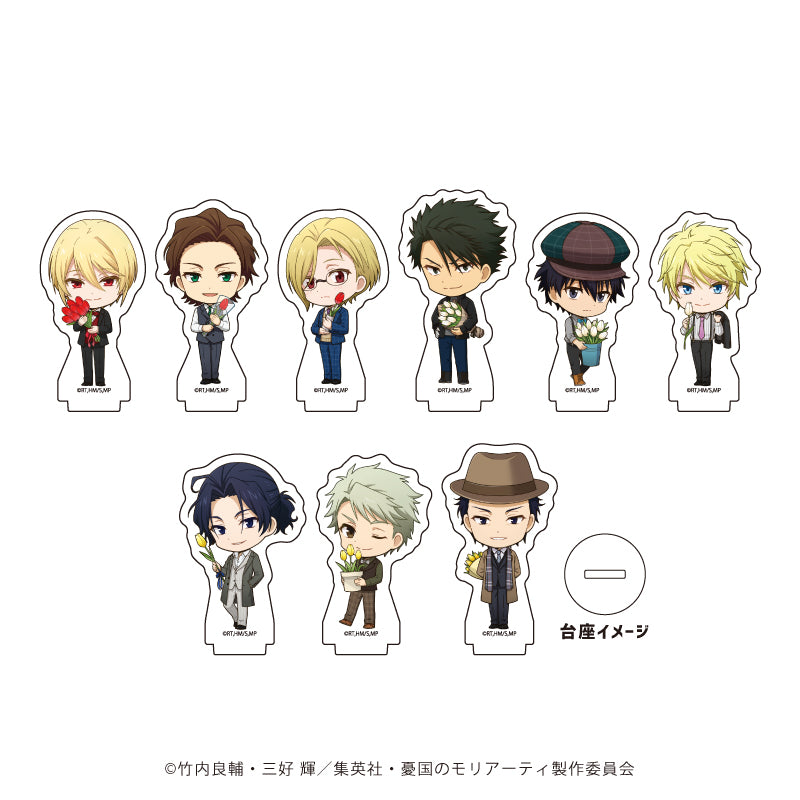 (1BOX=9)(Goods - Stand Pop) Moriarty the Patriot Trading Acrylic Petit Stand 06 (Mini Character Art)