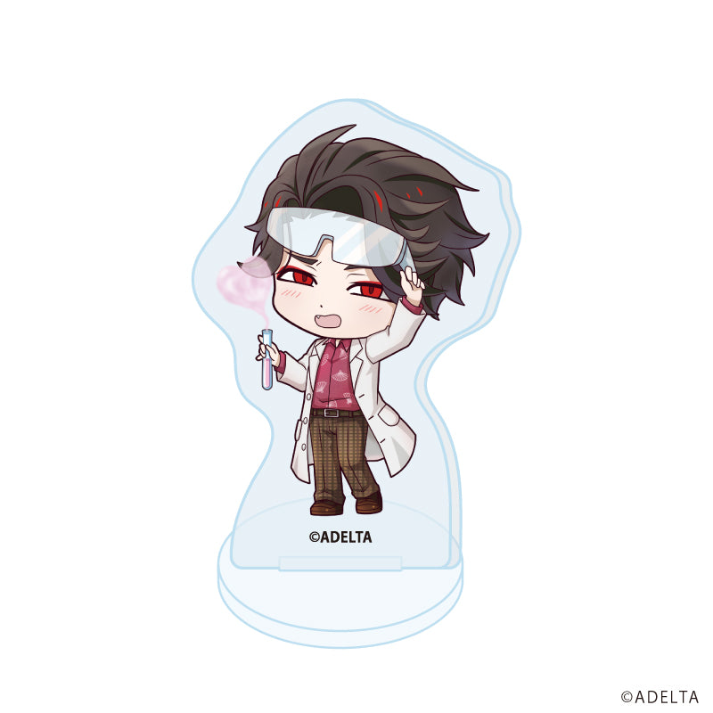 (1BOX=11)(Goods - Acrylic Stand) Owen (Ooe)  Acrylic Petit Stand 04 School Ver. (Chibi Art)