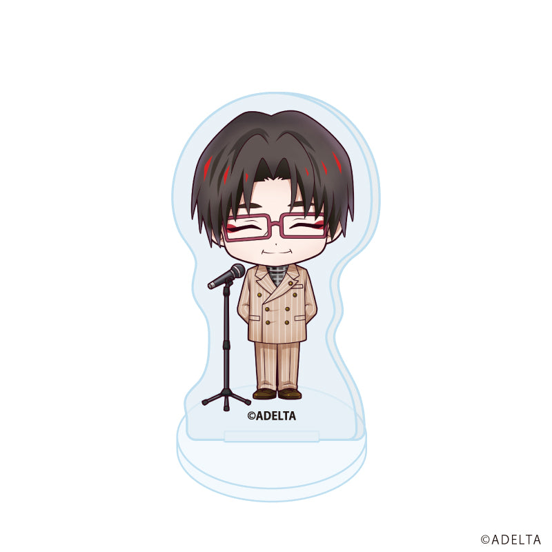 (1BOX=11)(Goods - Acrylic Stand) Owen (Ooe)  Acrylic Petit Stand 04 School Ver. (Chibi Art)