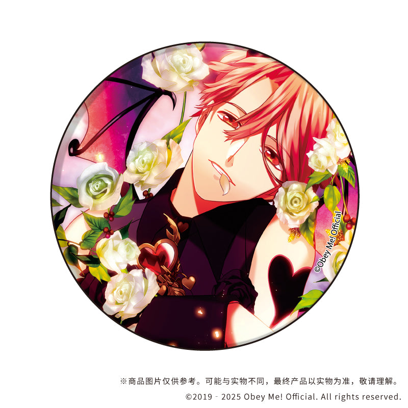 (1BOX=7)(Goods - Badge) Button Badge Obey Me! 06 (7 Types Total)(Official Art)