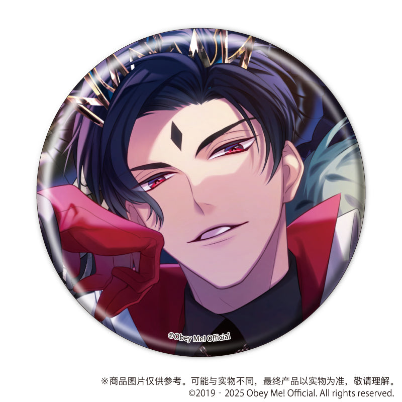 (1BOX=7)(Goods - Badge) Obey Me! Nightbringer Button Badge 13 (Official Art)