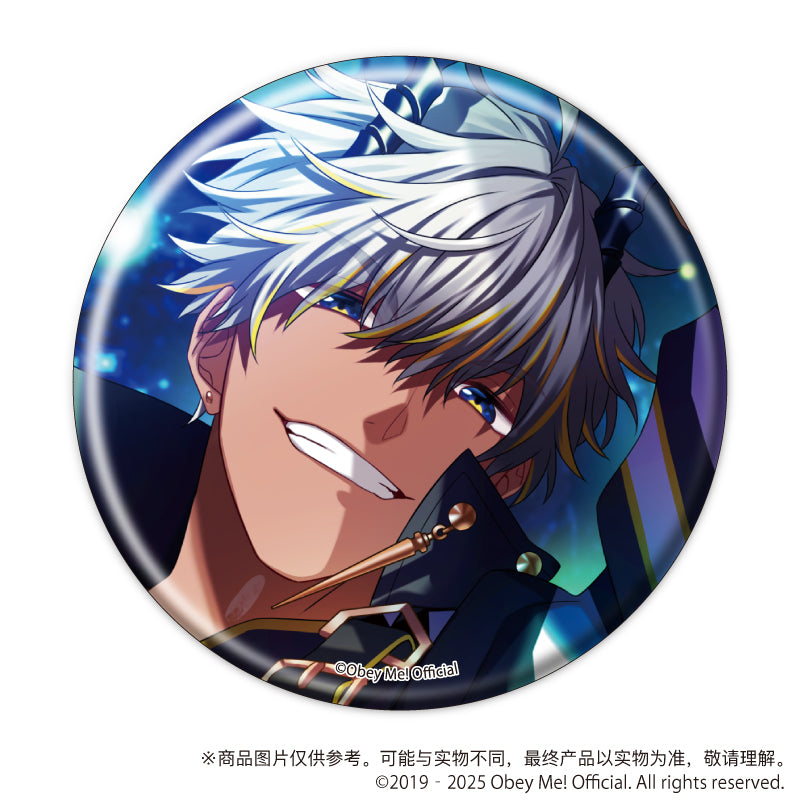 (1BOX=7)(Goods - Badge) Obey Me! Nightbringer Button Badge 13 (Official Art)