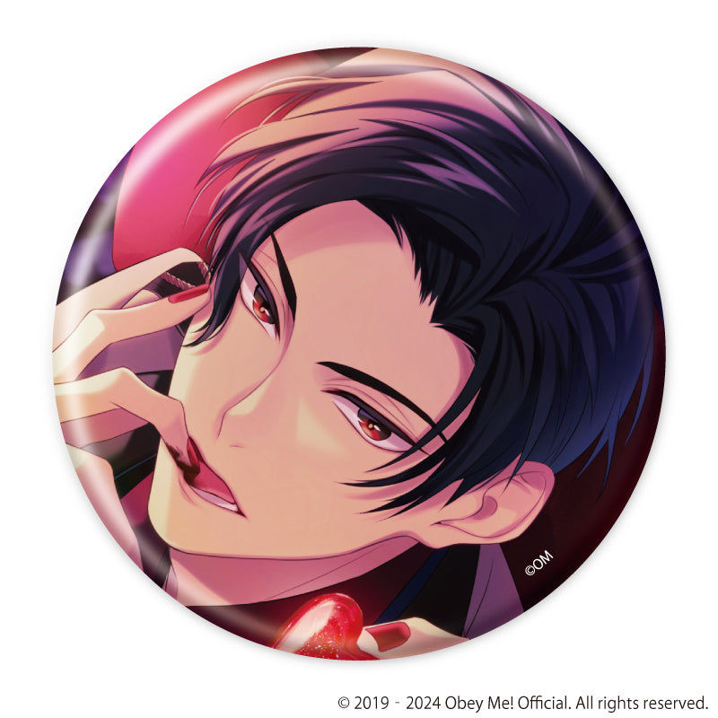 (1BOX=7)(Goods - Badge) Obey Me! Nightbringer Button Badge 14 (Official Art)