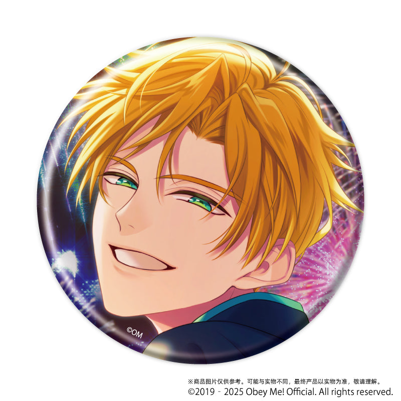 (1BOX=7)(Goods - Badge) Obey Me! Nightbringer Button Badge 14 (Official Art)