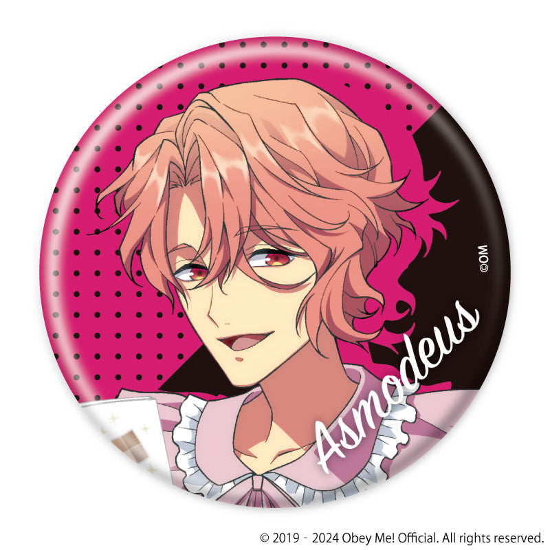 (1BOX=7)(Goods - Badge) Obey Me! Button Badge 16 - Pajamas Ver. (feat. Exclusive Art)