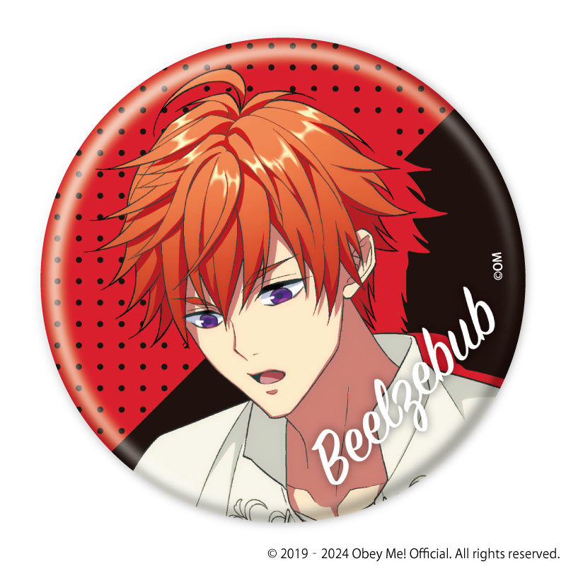 (1BOX=7)(Goods - Badge) Obey Me! Button Badge 16 - Pajamas Ver. (feat. Exclusive Art)