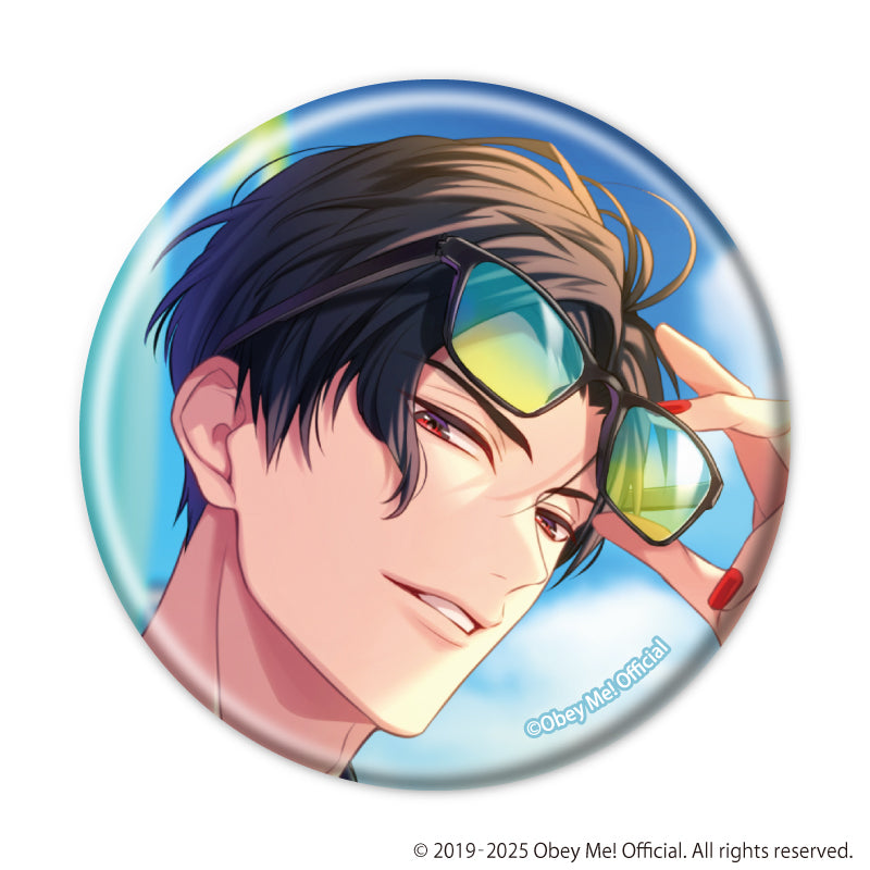 (1BOX=7)(Goods - Badge) Obey Me! Nightbringer Badge 26 (Official Art)