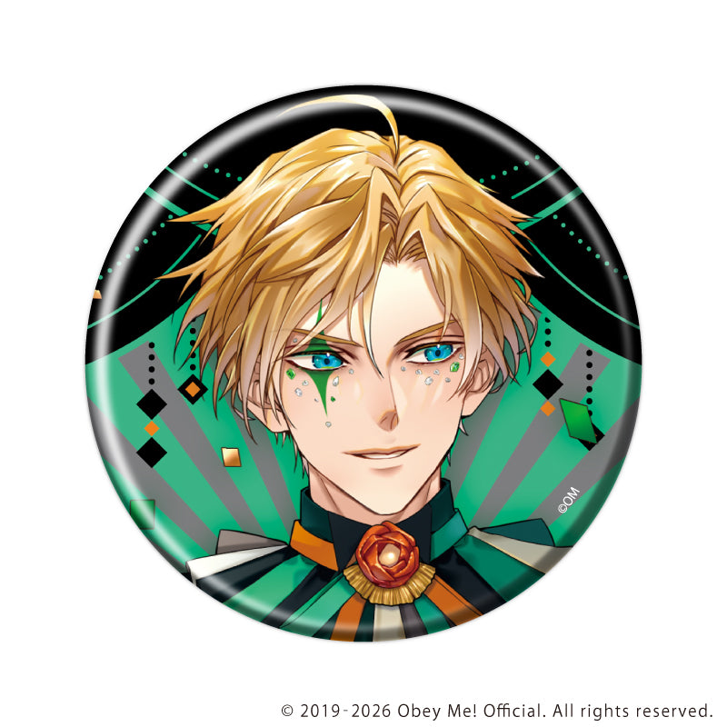 (1BOX=7)(Goods - Badge) Obey Me! Nightbringer Button Badge 48 (feat. Exclusive Art)