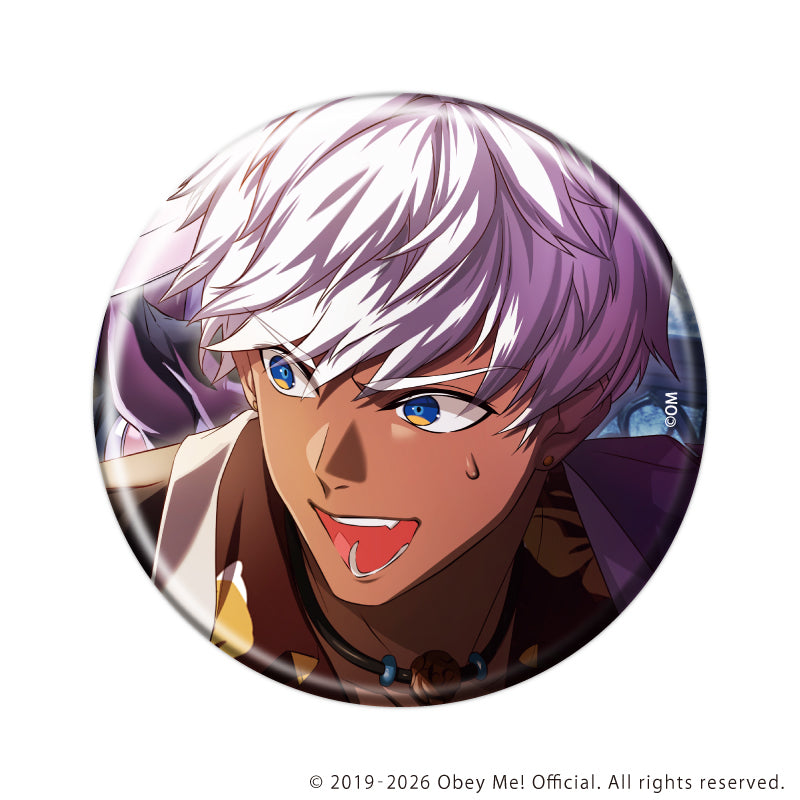 (1BOX=7)(Goods - Badge) Obey Me! Nightbringer Badge 50 (Official Art)