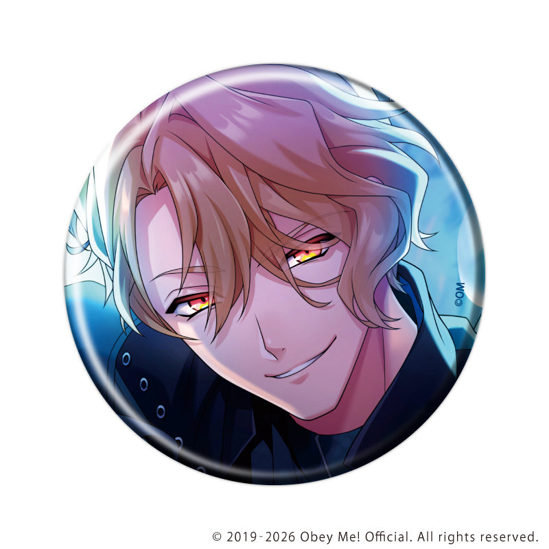 (1BOX=7)(Goods - Badge) Obey Me! Nightbringer Badge 50 (Official Art)