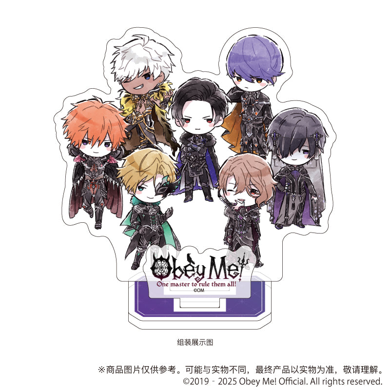 (Goods - Acrylic Stand) Obey Me! Acrylic Figure Plate 01 Ensemble Design Event Costume ver. (GraffArt)