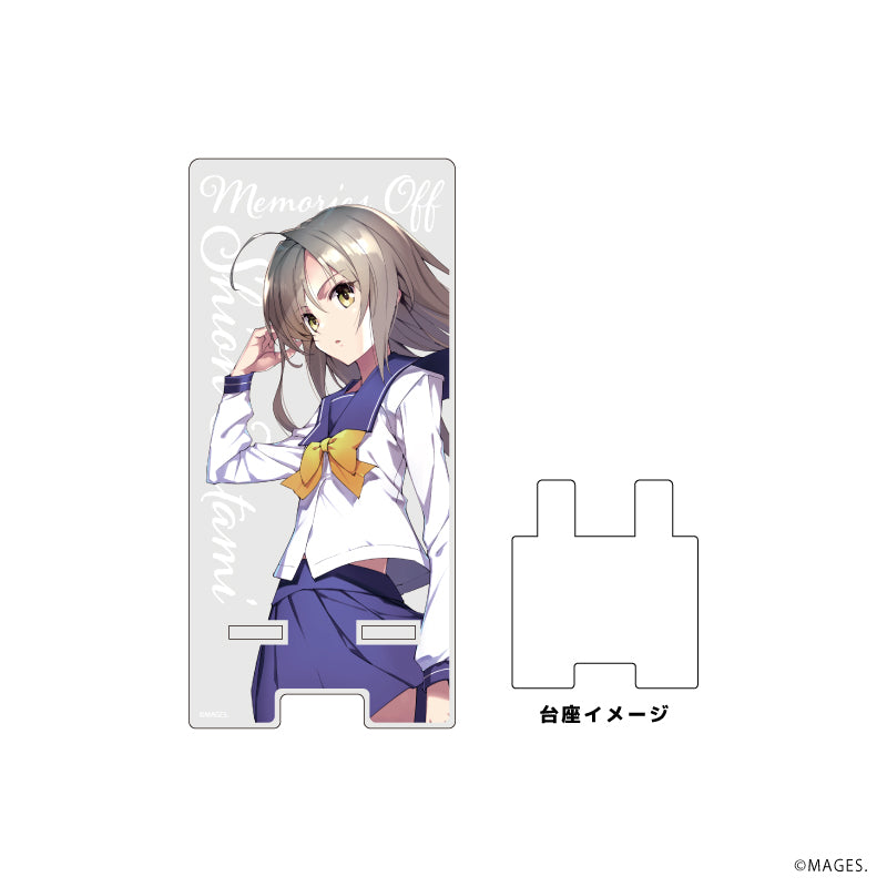 (Goods - Stand Pop) Smartphone Character Stand  Memories Off Series 01 - Shion Futami (Exclusive Art )